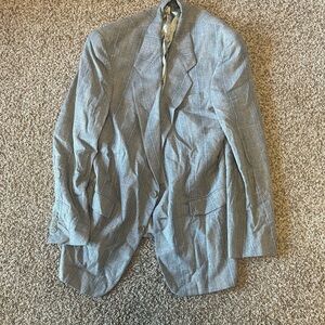 Christian Dior Monsieur Gold Satin Fabric Mens Blazer